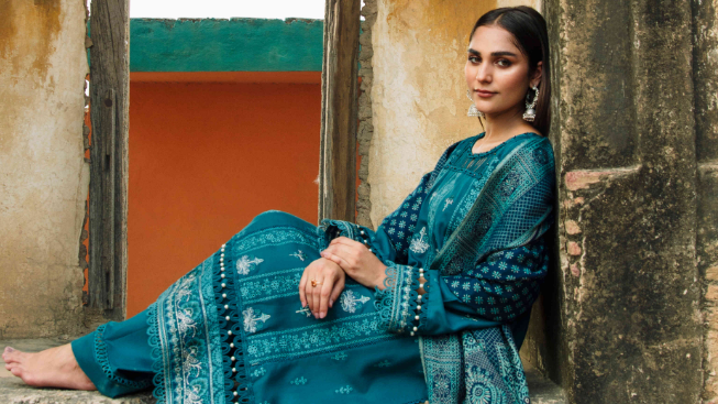 3 Piece Lawn Dress