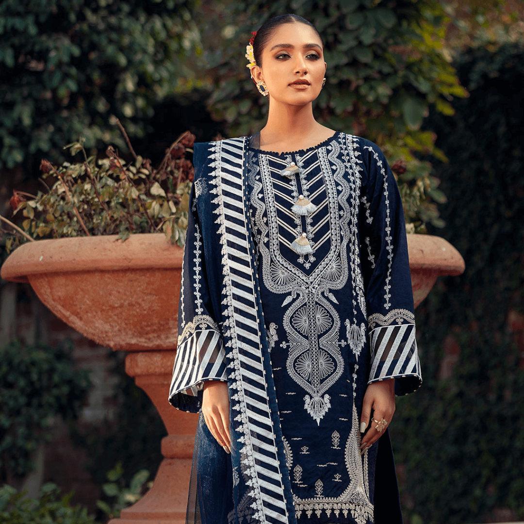 Embroidered Lawn Dresses Brand Collection Sale Online in 2024 La Mosak Embroidered Lawn Dresses Brand Collection Sale Online in 2024 La Mosak
