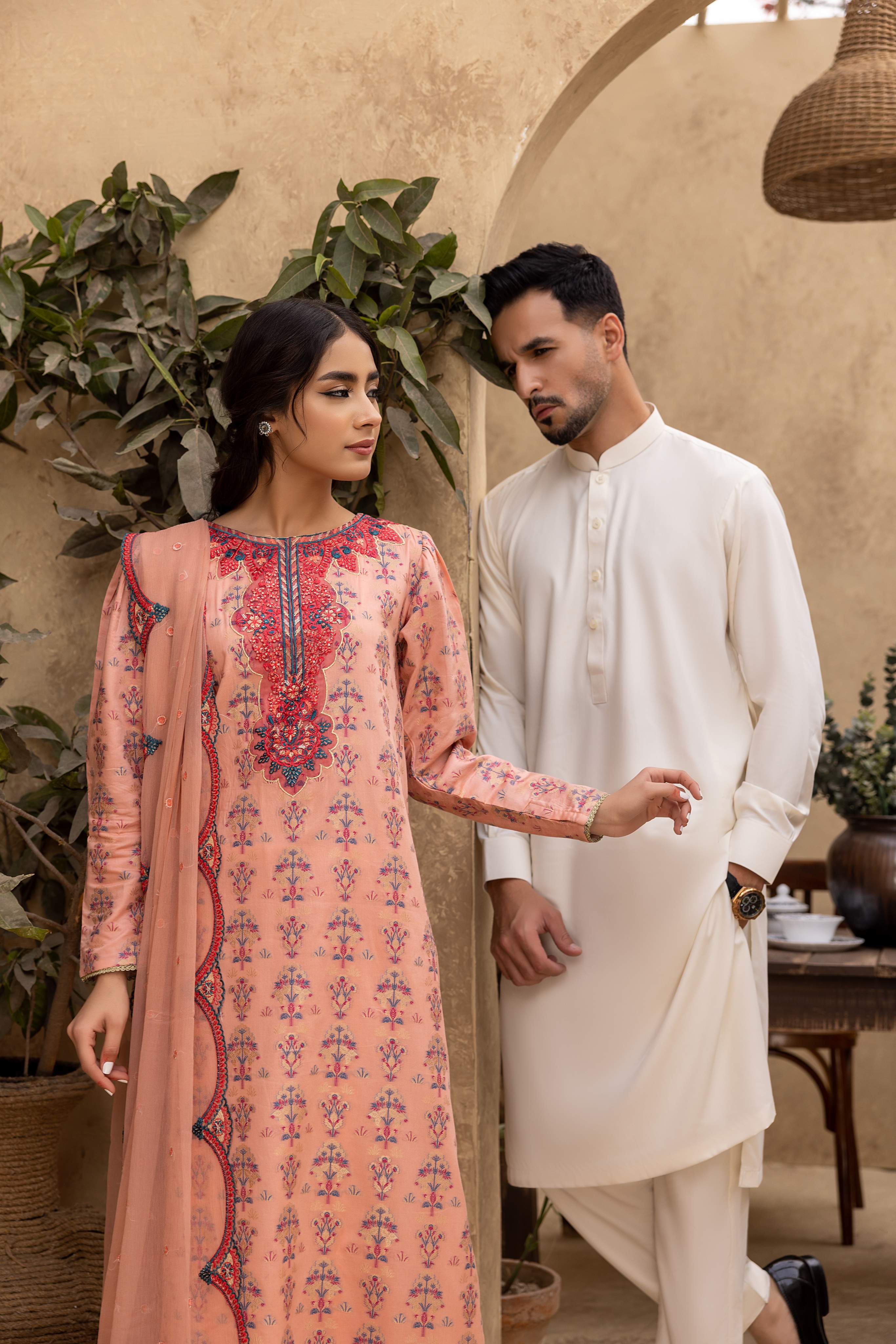 Ishq - Embroidered Jacquard - IS - 04