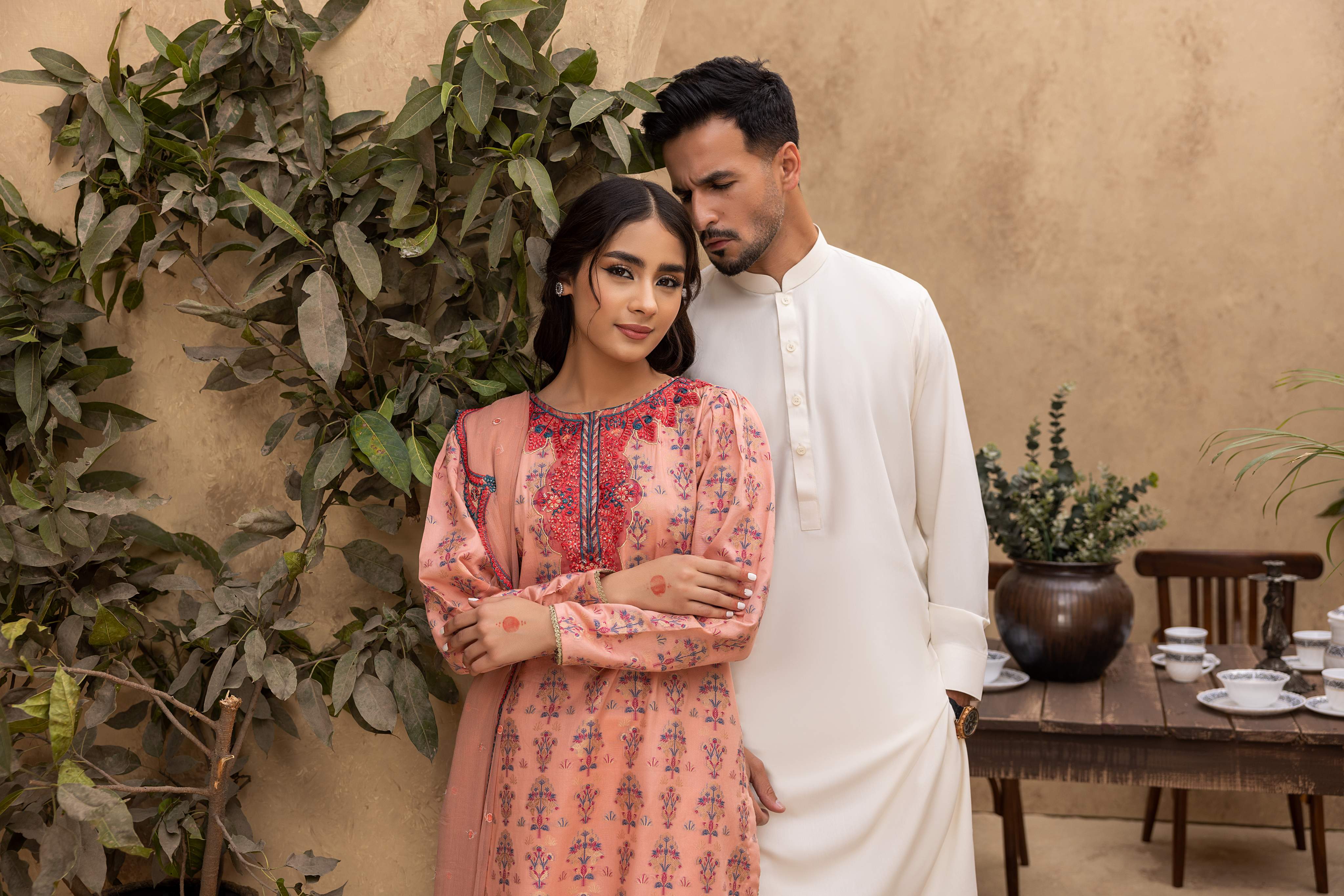Ishq - Embroidered Jacquard - IS - 04