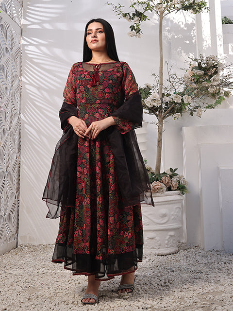 Dark Orchid Floral (FRT-71)