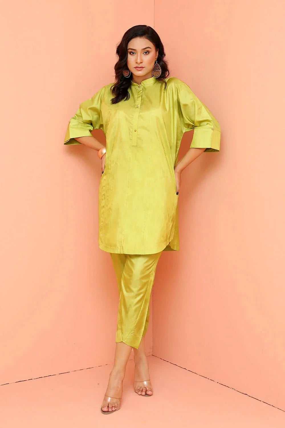 2 Pcs Stitched Silk SHIRT & TROUSER RKTC-040 KHAS STORES