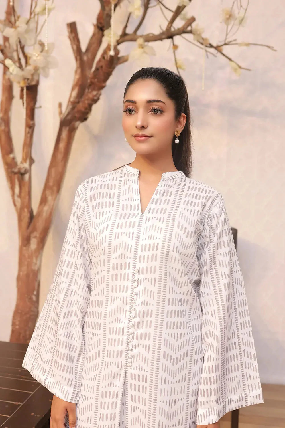 2PC Printed Stitched Cambric Suit KST-24026 Printed KHAS STORES