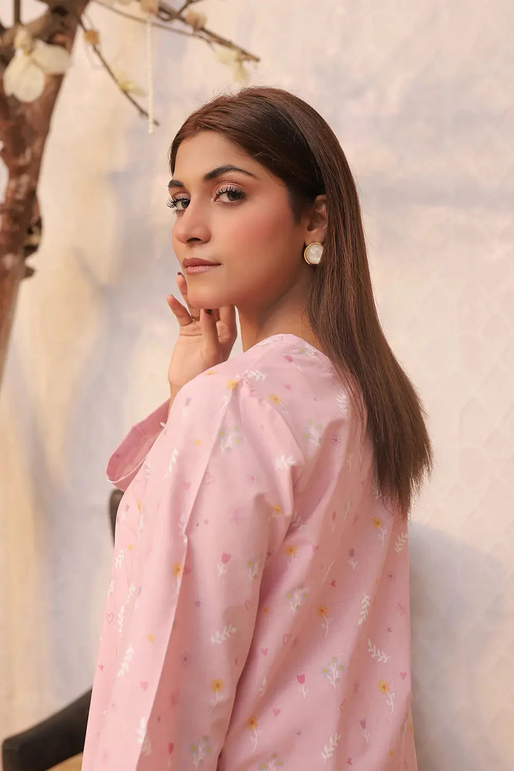 2PC Printed Stitched Cambric Suit KST-24035 Printed KHAS STORES