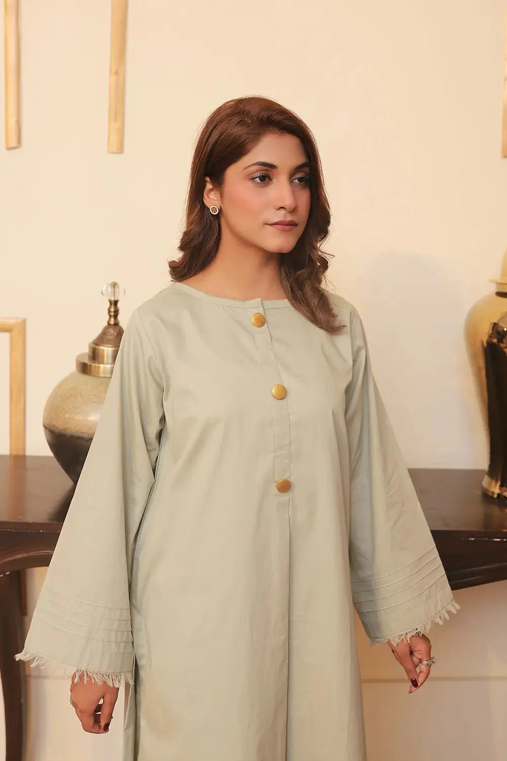 2PC Stitched Cambric Suit KST-24043 Printed KHAS STORES