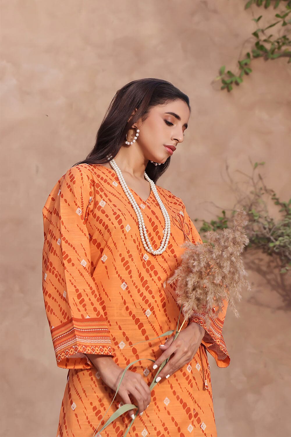 2PC Unstitched Khaddar Shirt & Trouser RKT-2324 KHAS STORES
