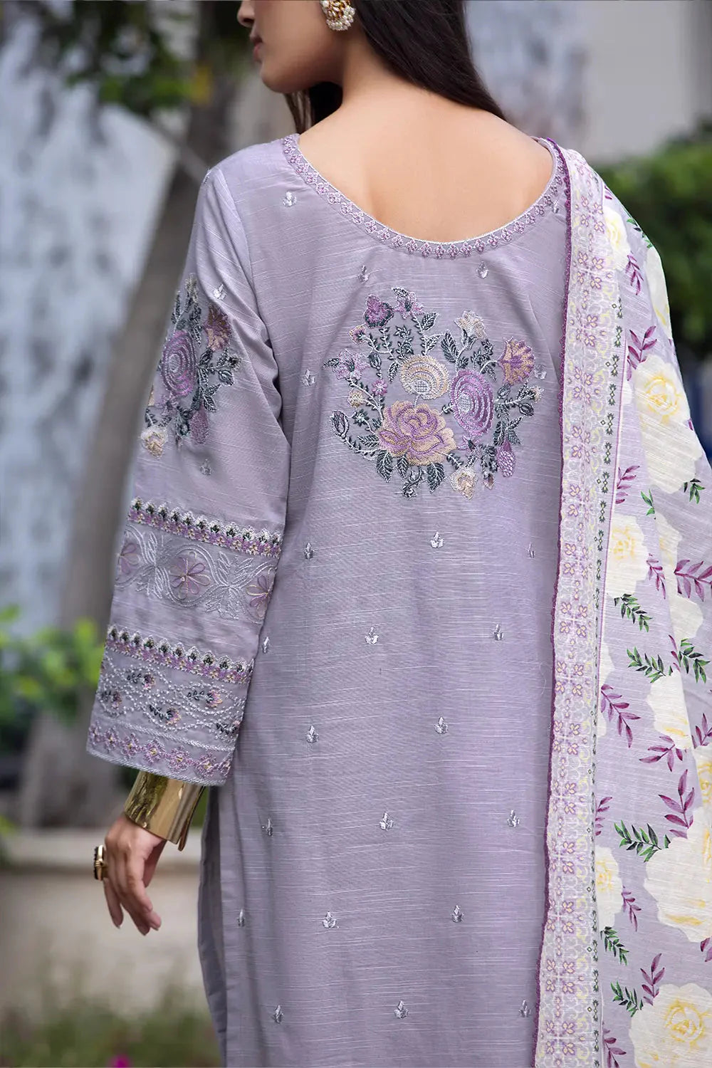 3PC Embroidered Unstitched Khaddar Suit KKE-2924 Embroidered KHAS STORES