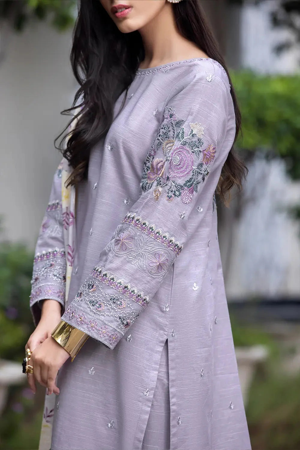 3PC Embroidered Unstitched Khaddar Suit KKE-2924 Embroidered KHAS STORES