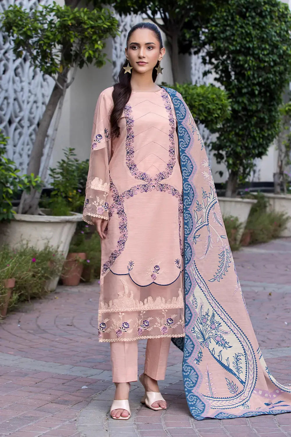 3PC Embroidered Unstitched Khaddar Suit KKE-2926 Embroidered KHAS STORES