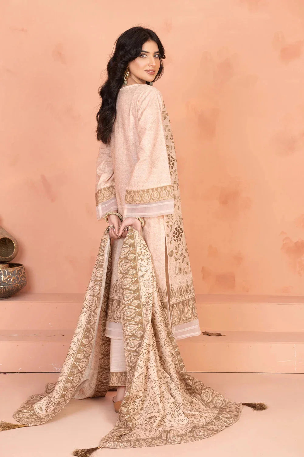 3PC Embroidered Unstitched Khaddar Suit KKHE-3679 Embroidered KHAS STORES