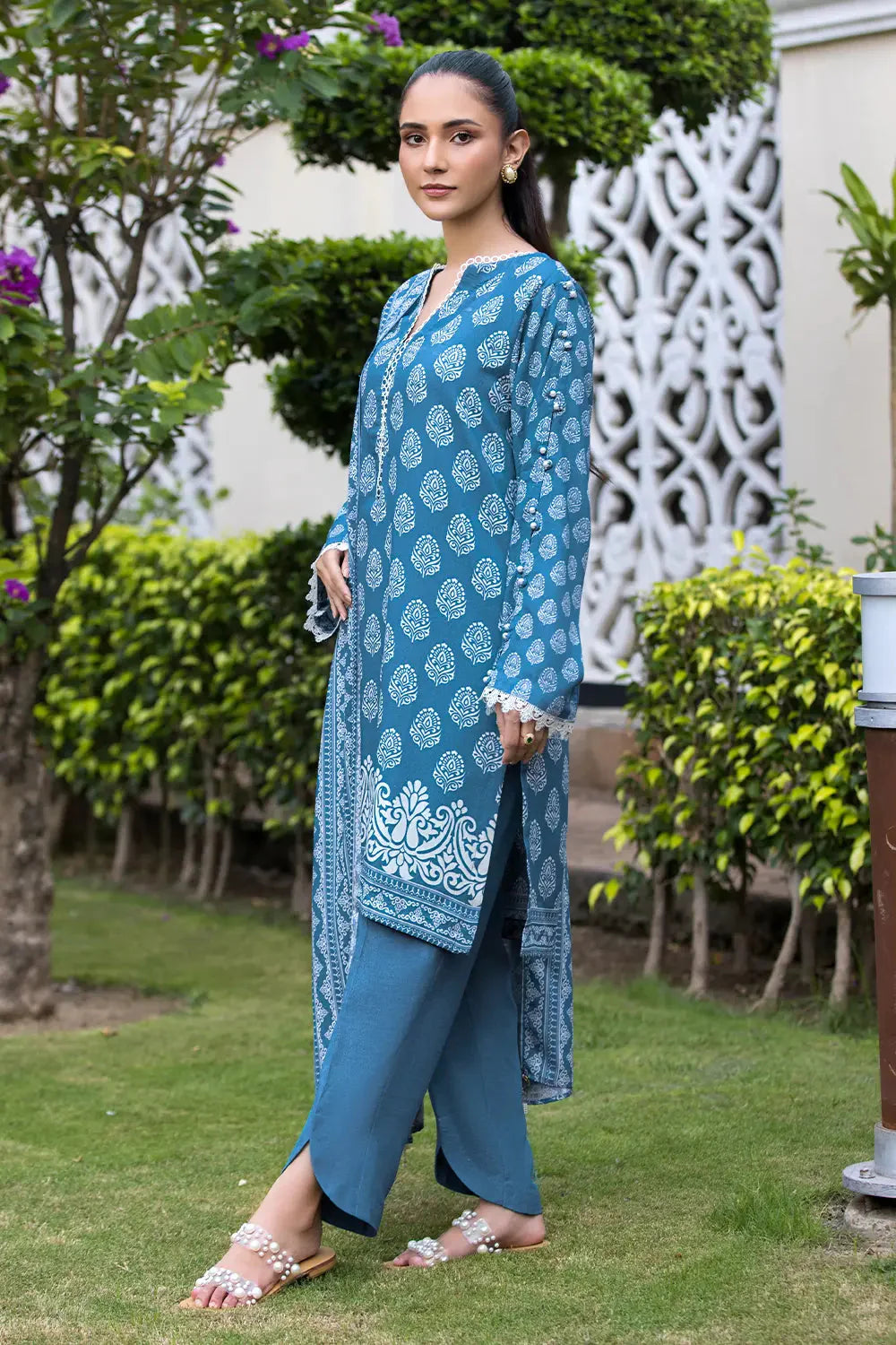 3PC Printed Unstitched Karandi Suit KKR-2941 Printed KHAS STORES