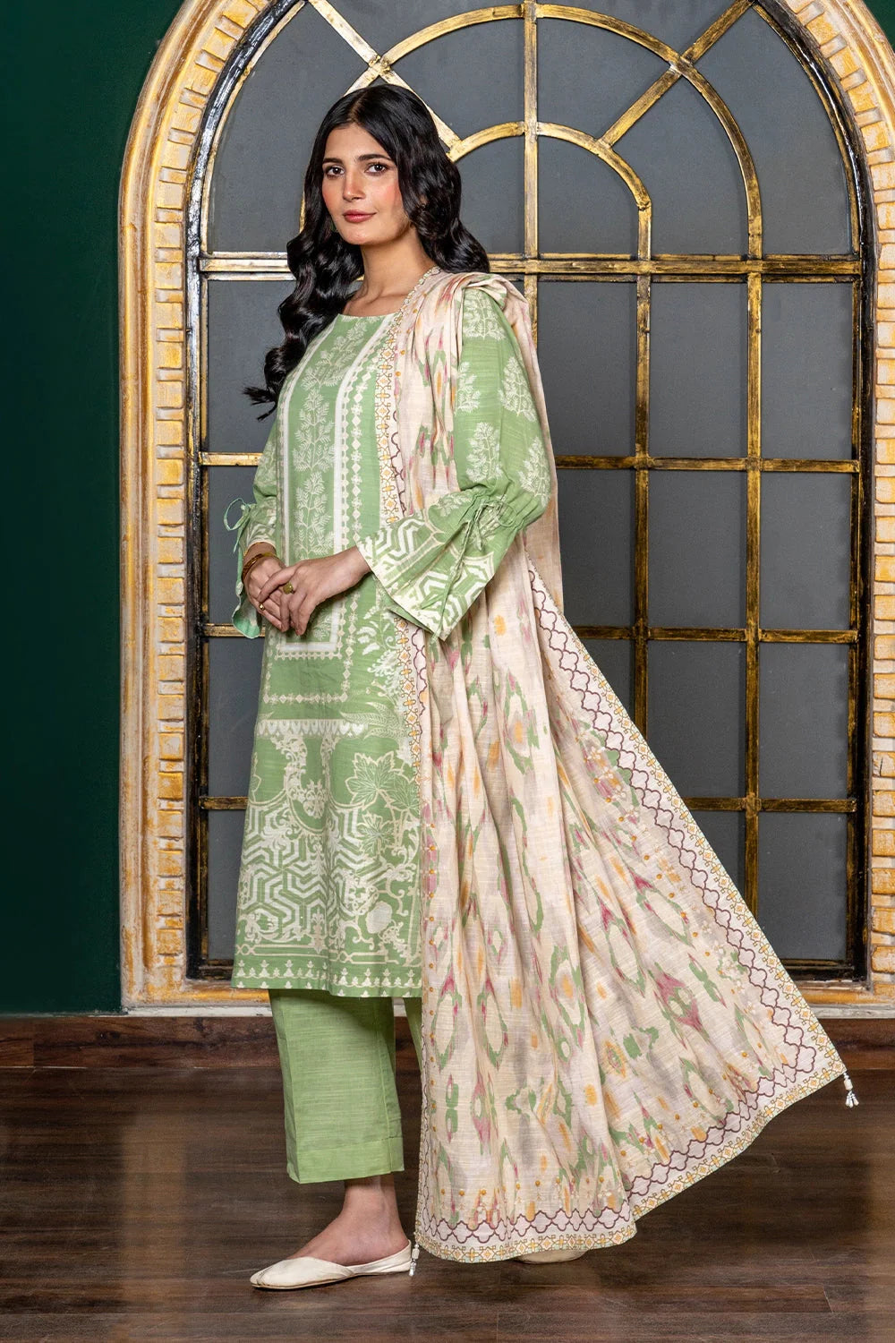 3PC Printed Unstitched Khaddar Suit KKH-2929 Printed KHAS STORES