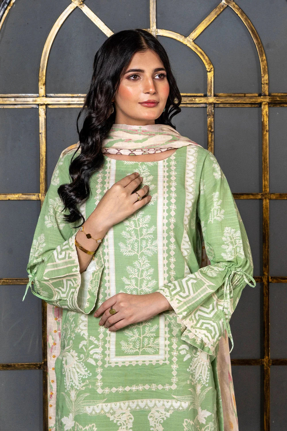 3PC Printed Unstitched Khaddar Suit KKH-2929 Printed KHAS STORES