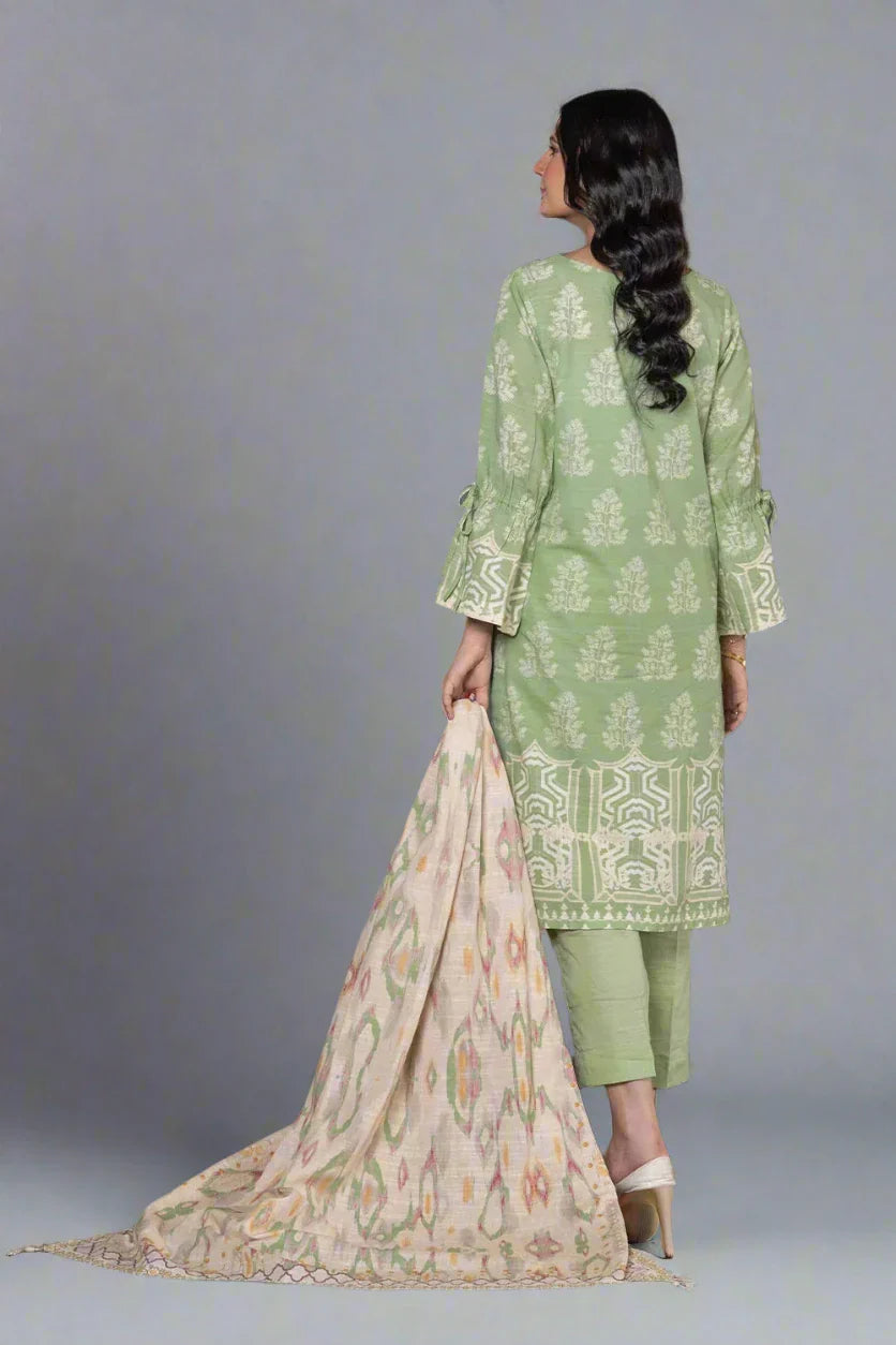 3PC Printed Unstitched Khaddar Suit KKH-2929 Printed KHAS STORES