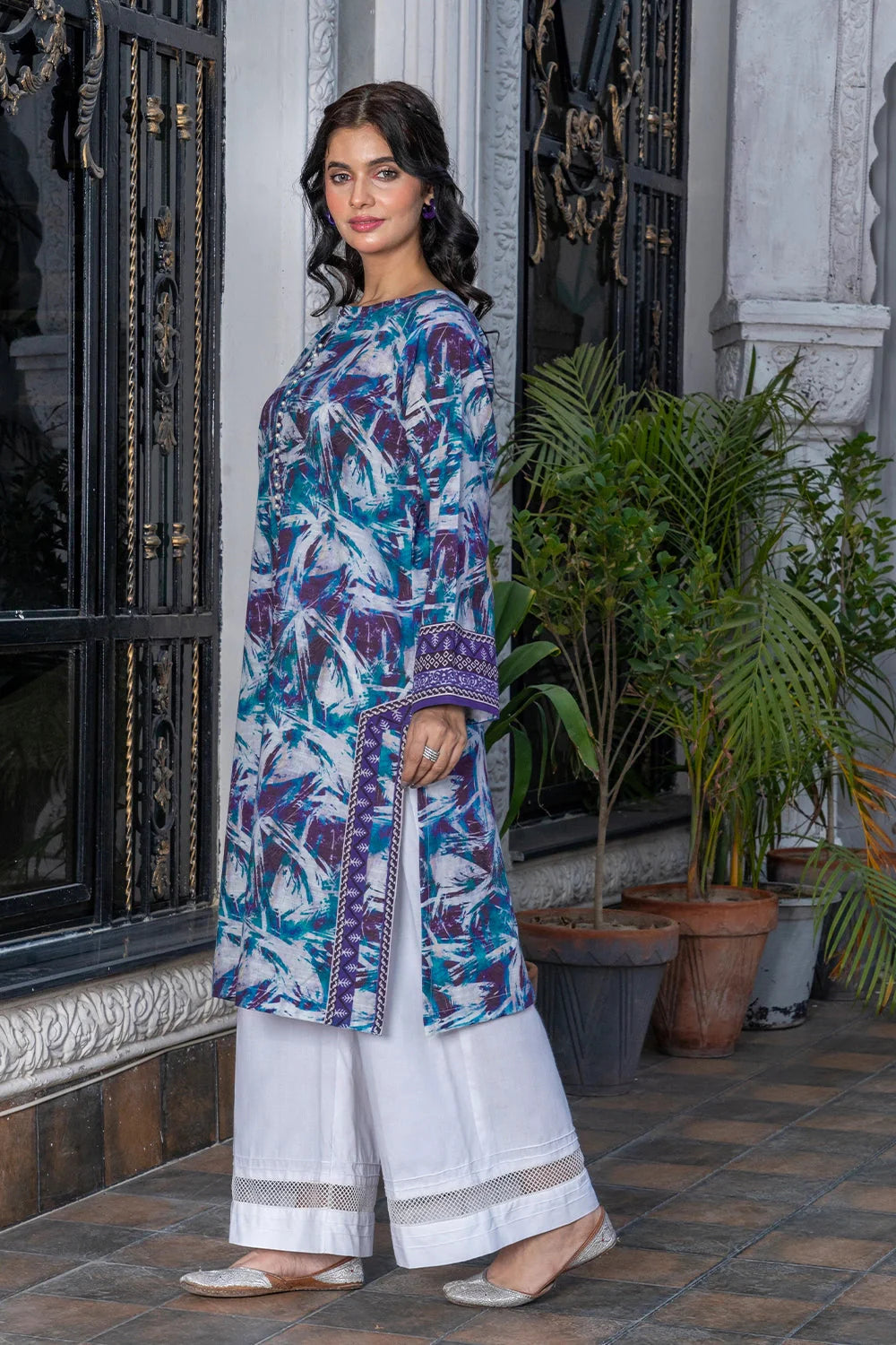 3PC Printed Unstitched Khaddar Suit KKH-3009 Printed KHAS STORES