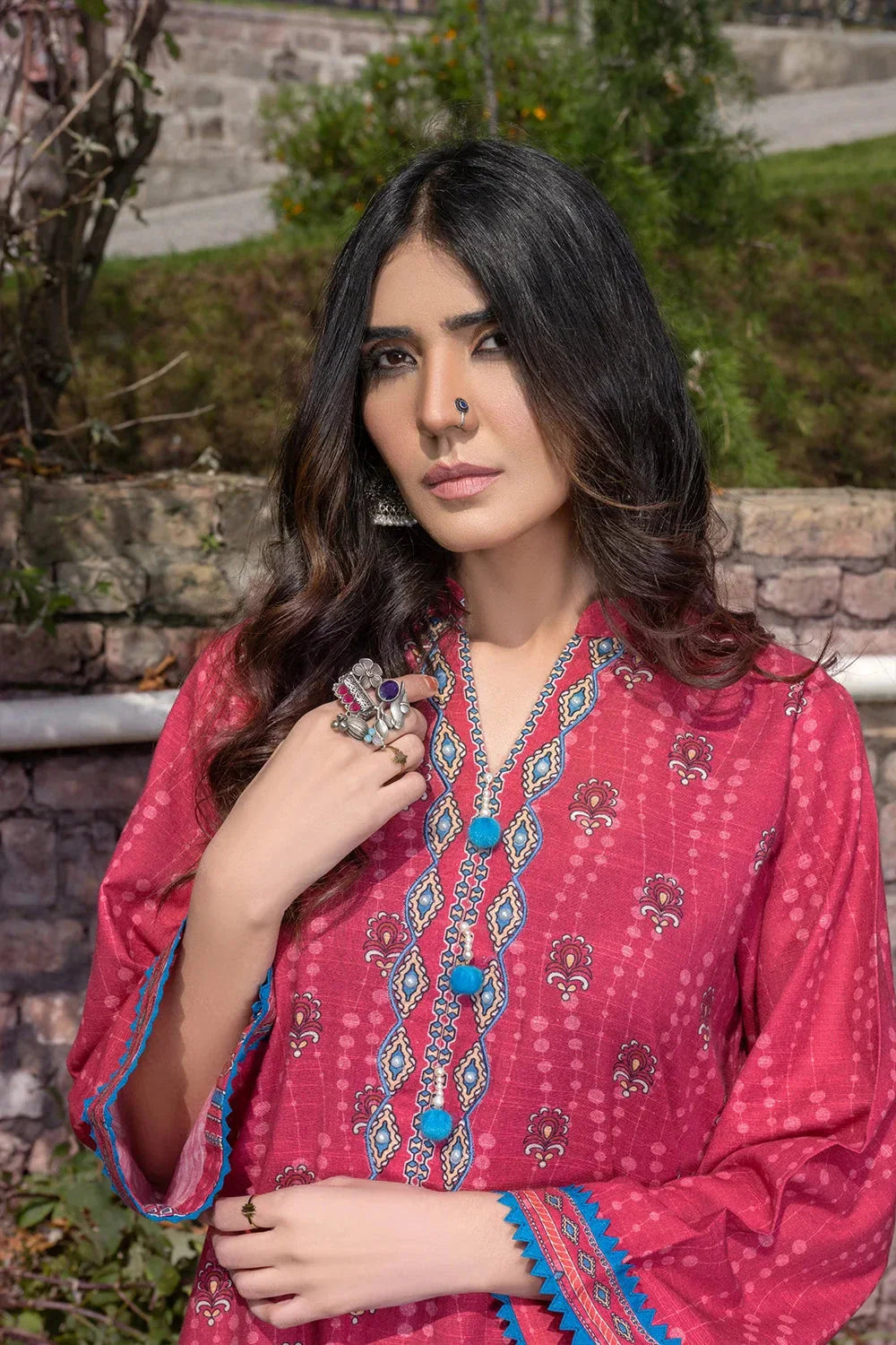 3PC Printed Unstitched Khaddar Suit KKH-3553 Printed KHAS STORES