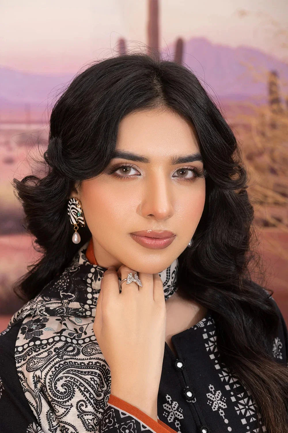 3PC Printed Unstitched Khaddar Suit KKH-3654 Printed KHAS STORES