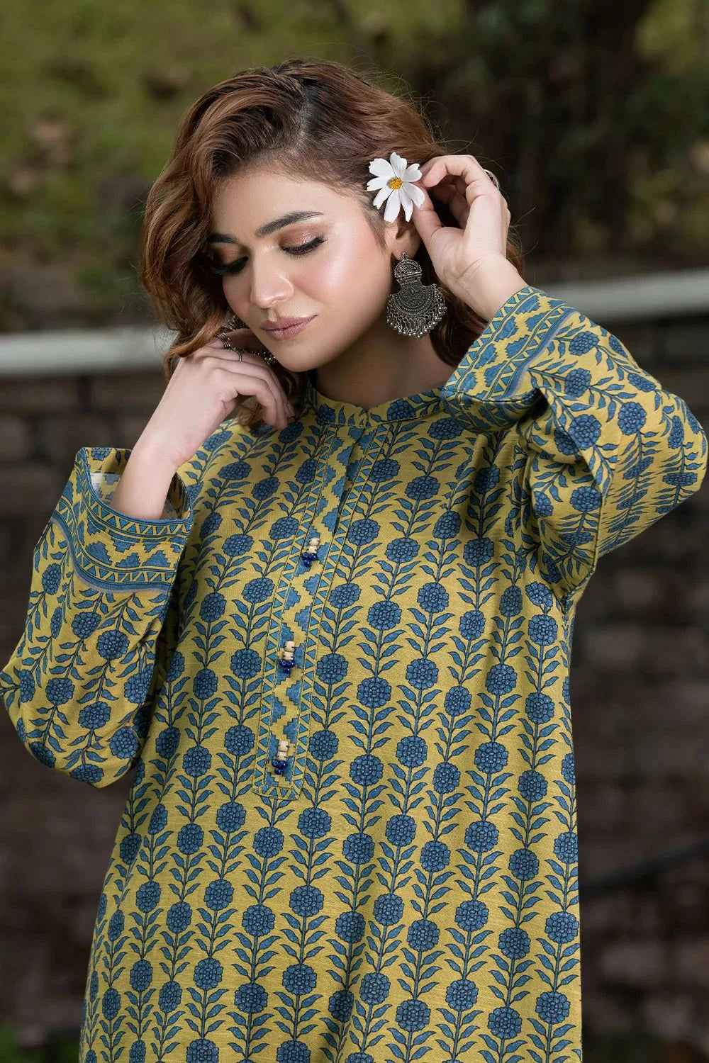 3PC Printed Unstitched Khaddar Suit KKH-3659 Printed KHAS STORES