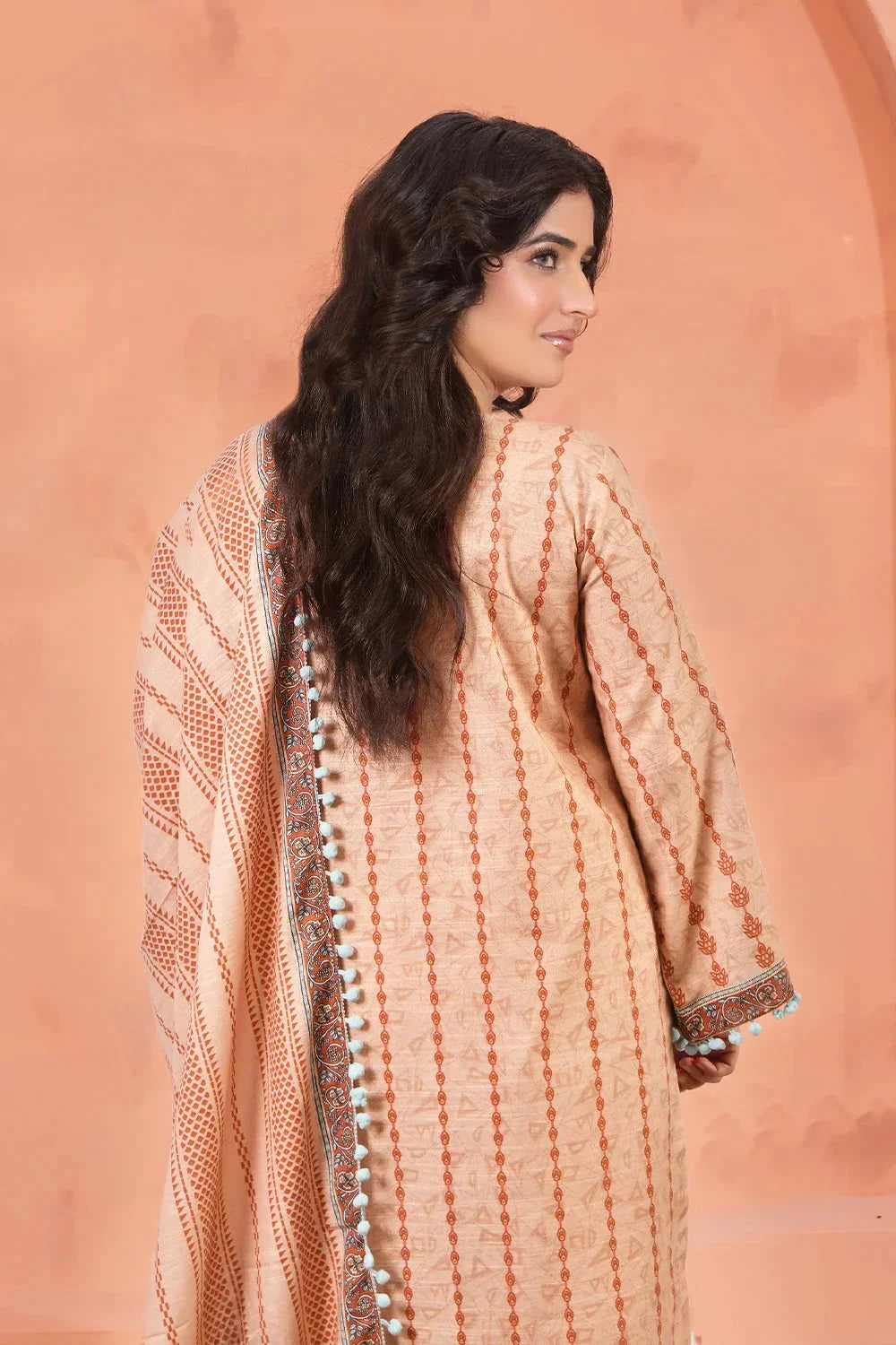 3PC Printed Unstitched Khaddar Suit KKH-3674 Printed KHAS STORES