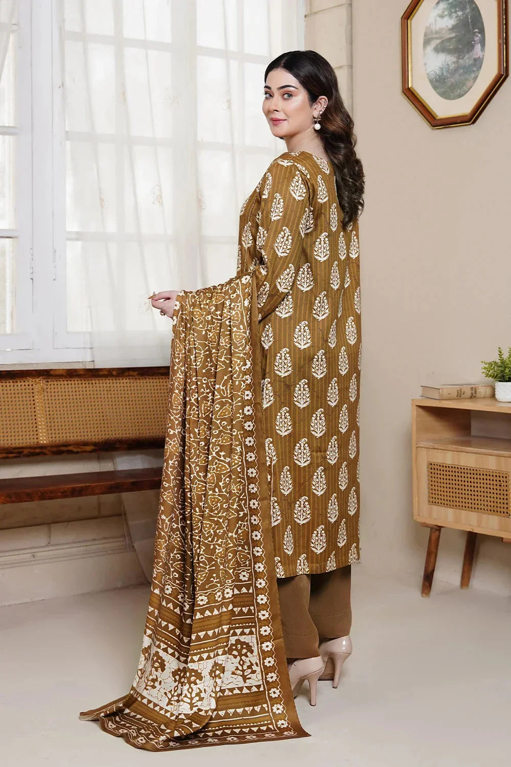 3PC Printed Unstitched Kotail Suit KKT-3685 Printed KHAS STORES