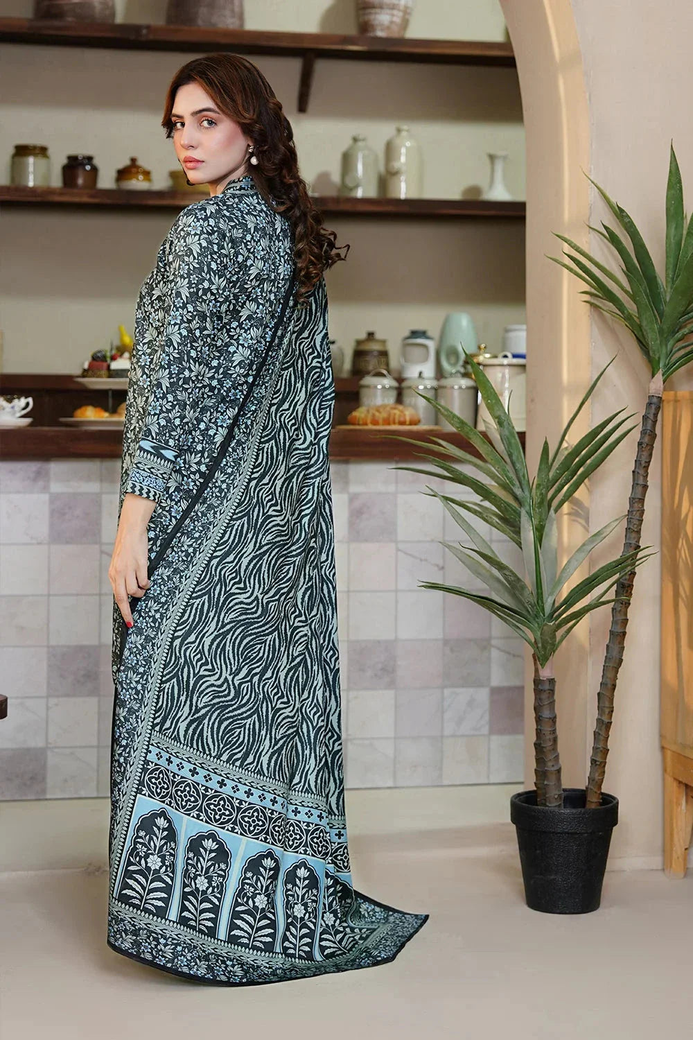 3PC Printed Unstitched Kotail Suit KKT-3687 Printed KHAS STORES
