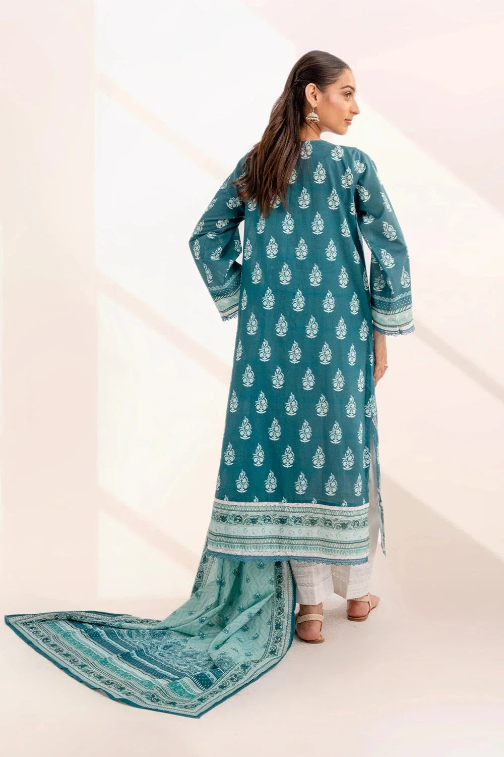 3PC Stitched Embroidered Lawn Suit KL-RTW-3342 KHAS STORES
