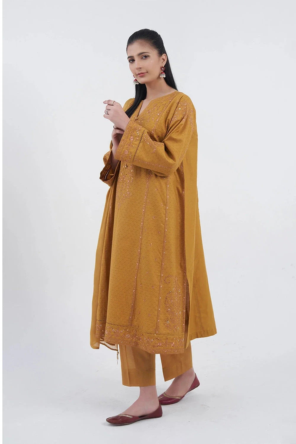 3PC Stitched Embroidered Lawn Suit RTW-KSC-3179 KHAS STORES