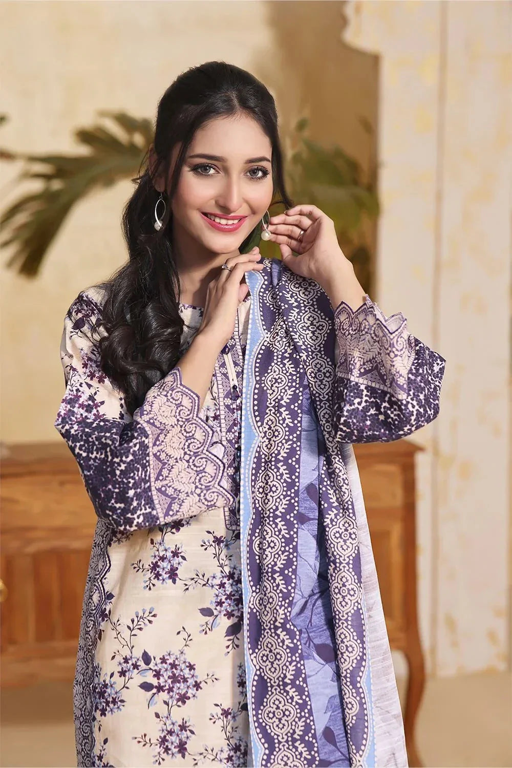 3PC Unstitched Khaddar Suit KKH-2359 KHAS STORES