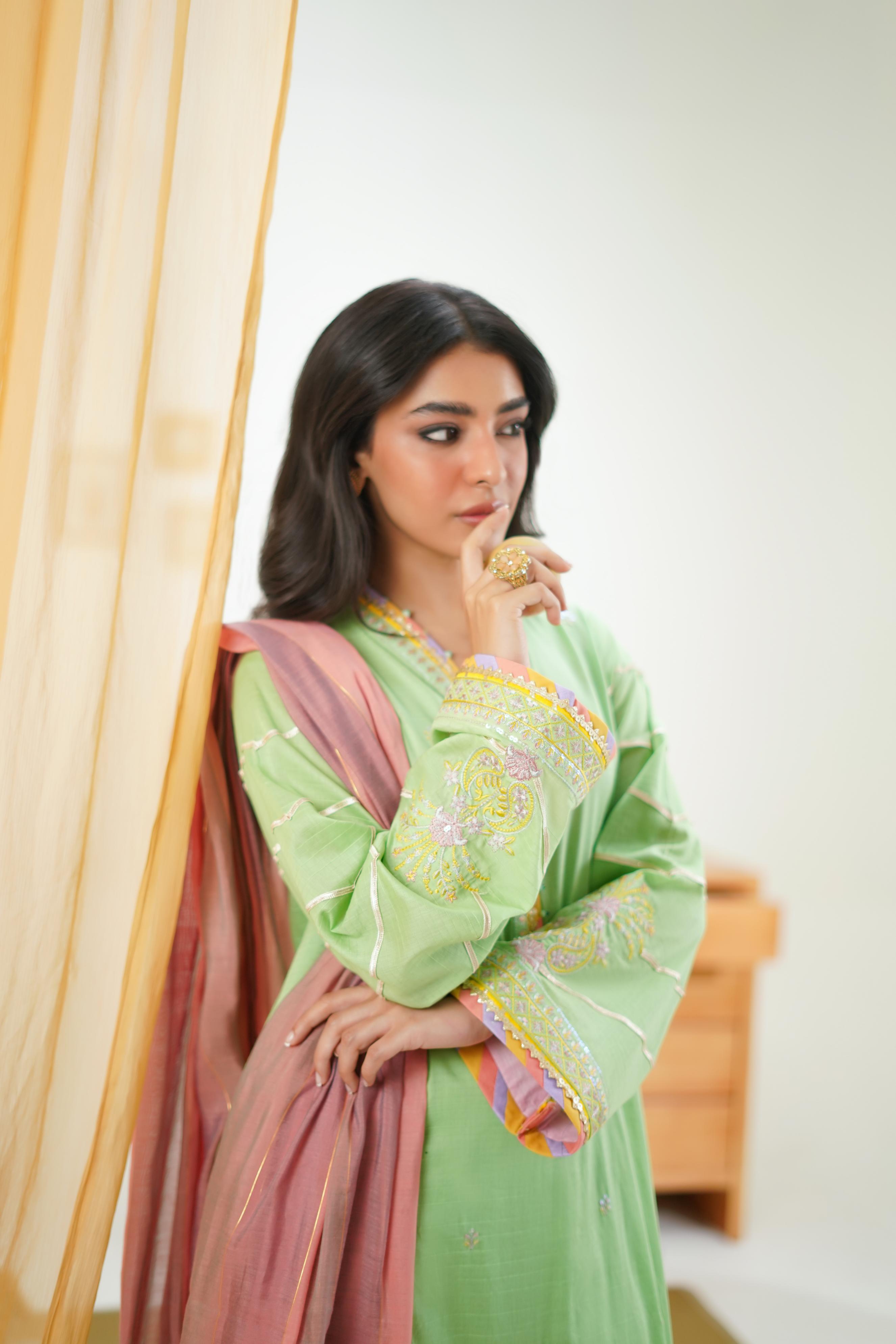 Lawn Suit - 0278