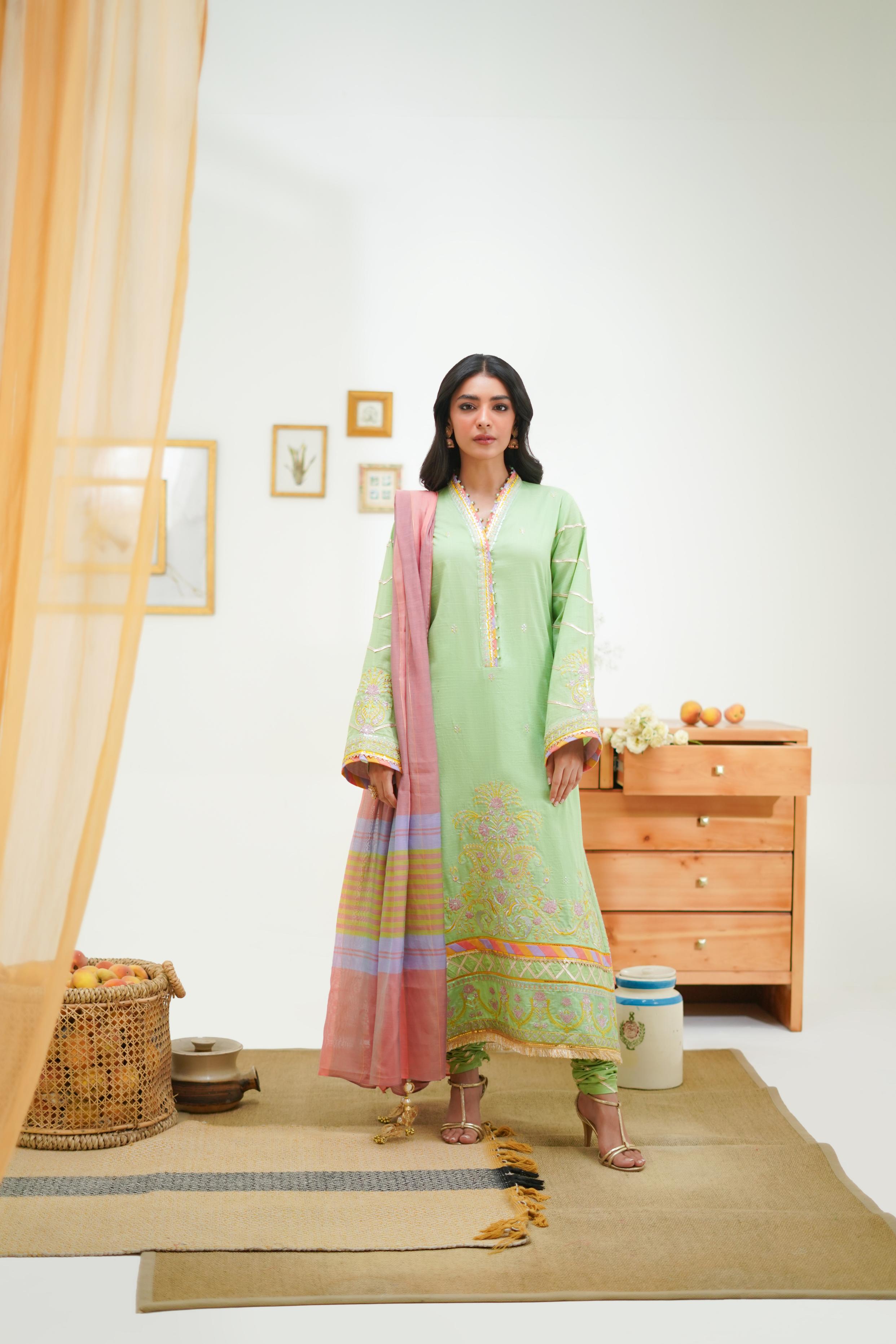 Lawn Suit - 0278