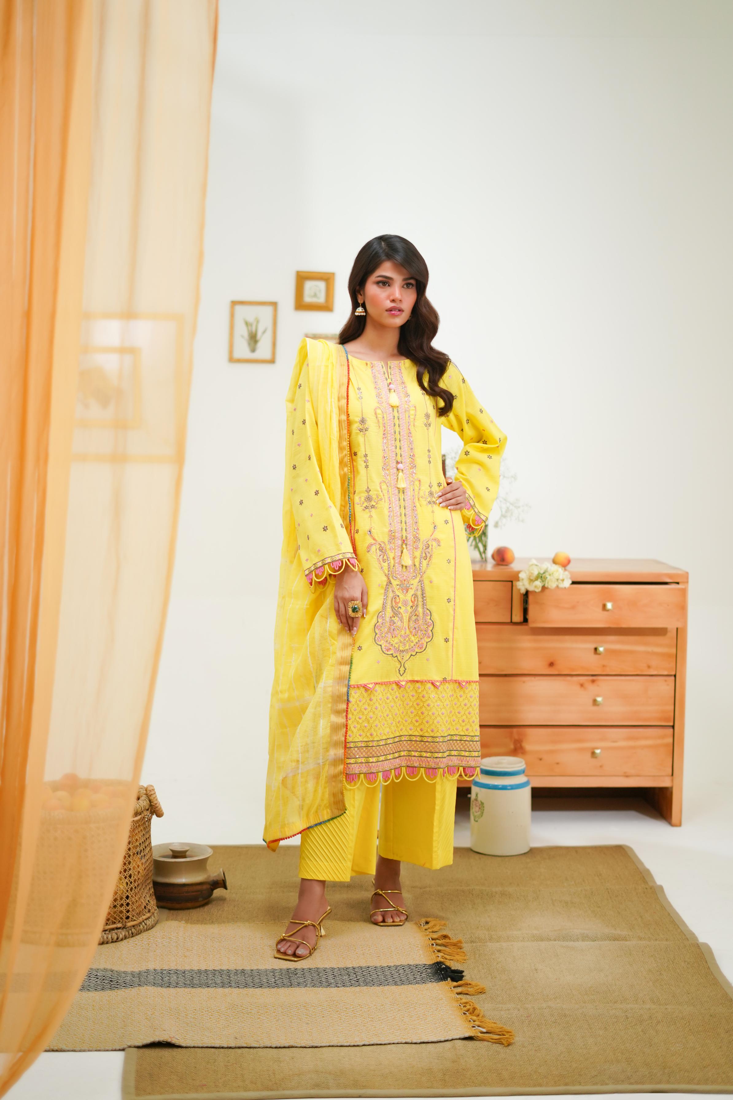 Lawn Suit - 0285