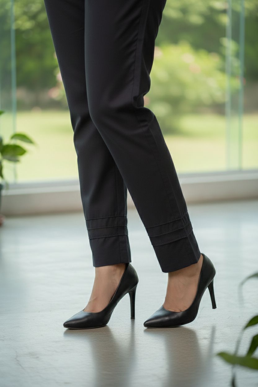 FANCY TROUSER BT-032 BLACK KHAS STORES