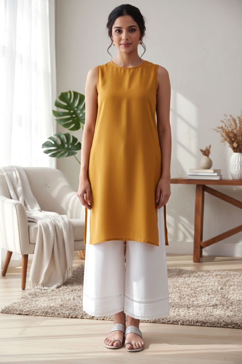 FANCY TROUSER BT-043 WHITE KHAS STORES