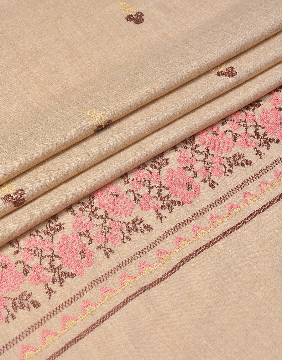 Machine Embroidery SHAWL S-010 Apparel & Accessories KHAS STORES