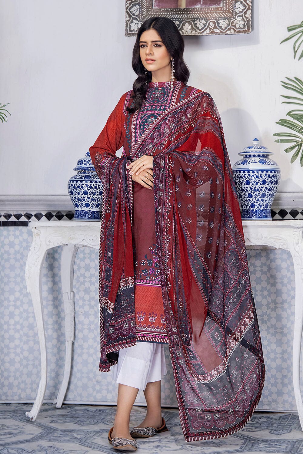 SHIRT & DUPATTA RKCW-1716 STITCH KHAS STORES