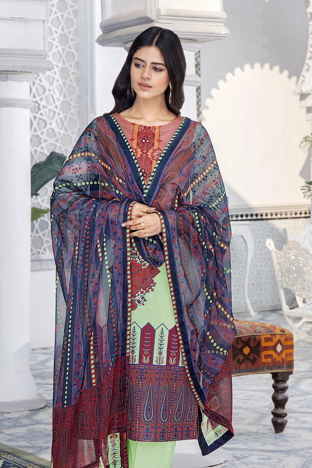 SHIRT & DUPATTA RKCW-1721 STITCH KHAS STORES