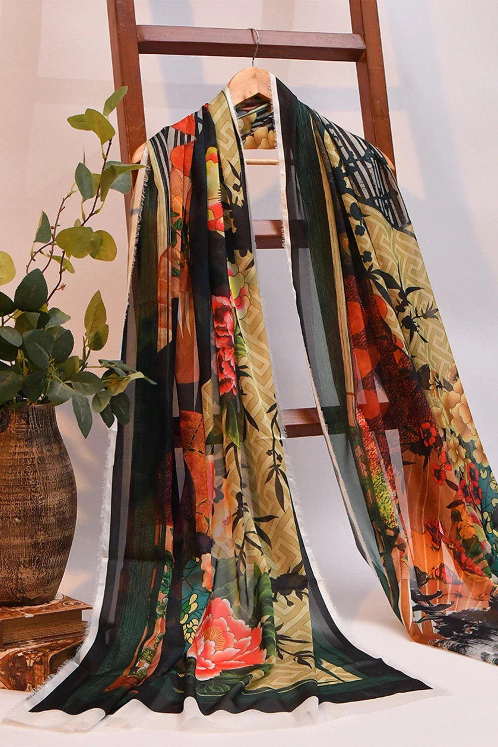 Silk Dupatta KSC-3149 Embroidered KHAS STORES