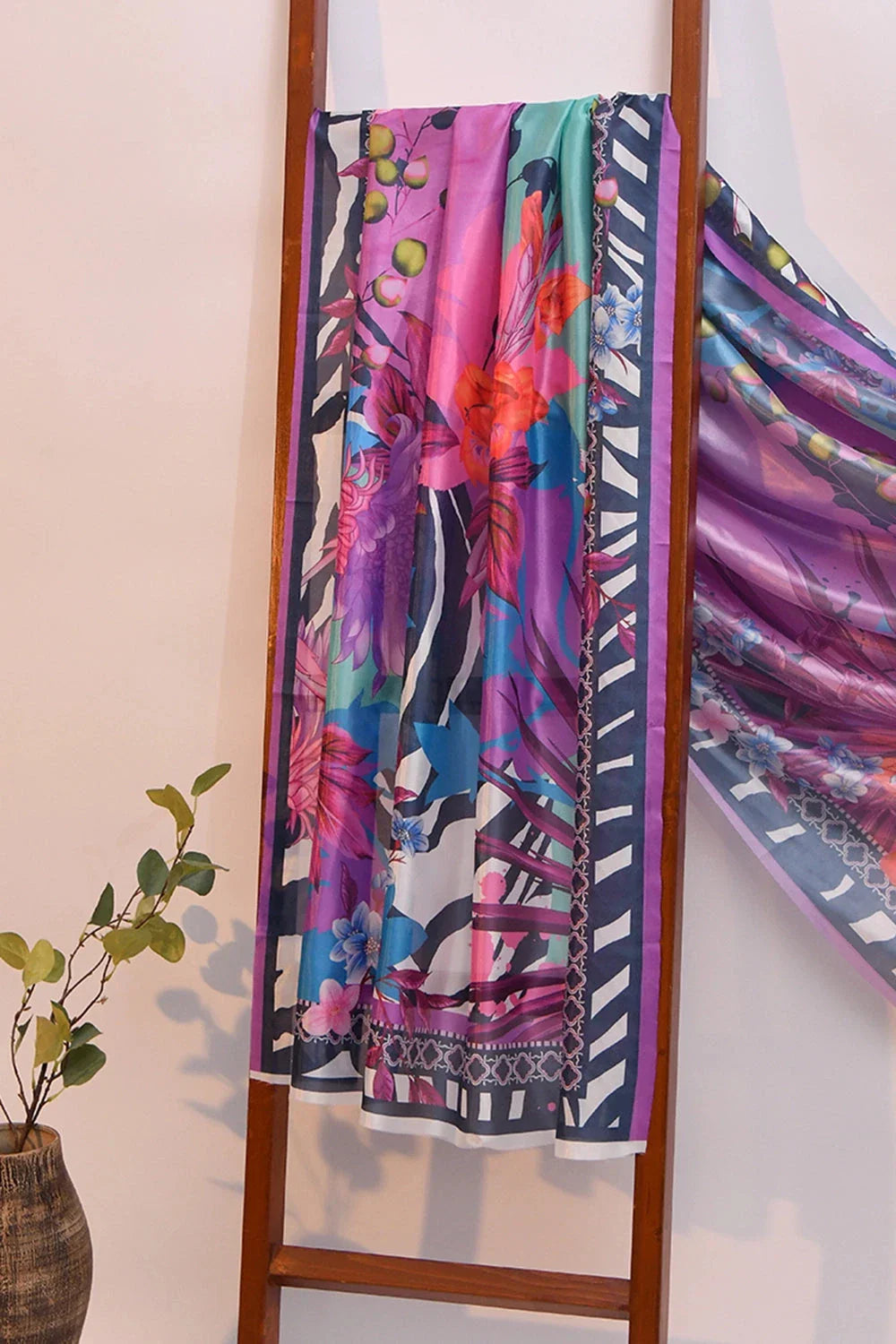 Silk Dupatta KSE-2693 Embroidered KHAS STORES
