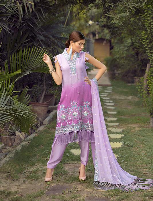 SOOTHING LAVENDER KNAC-1063 Chiffon Collection FASUNSLAD