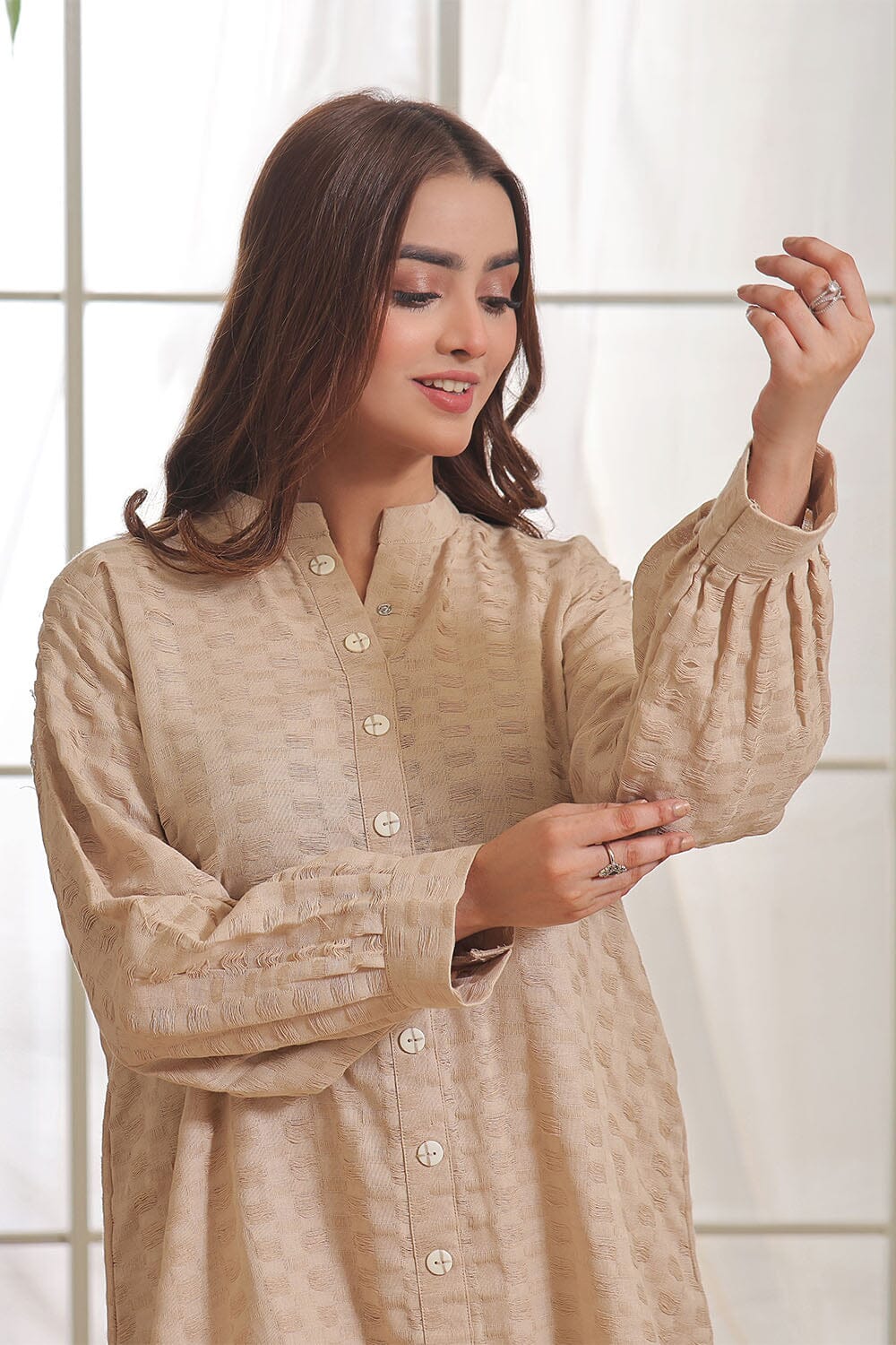 Stitched Cotton Cambric SHIRT & TROUSER RKT-046 KHAS STORES