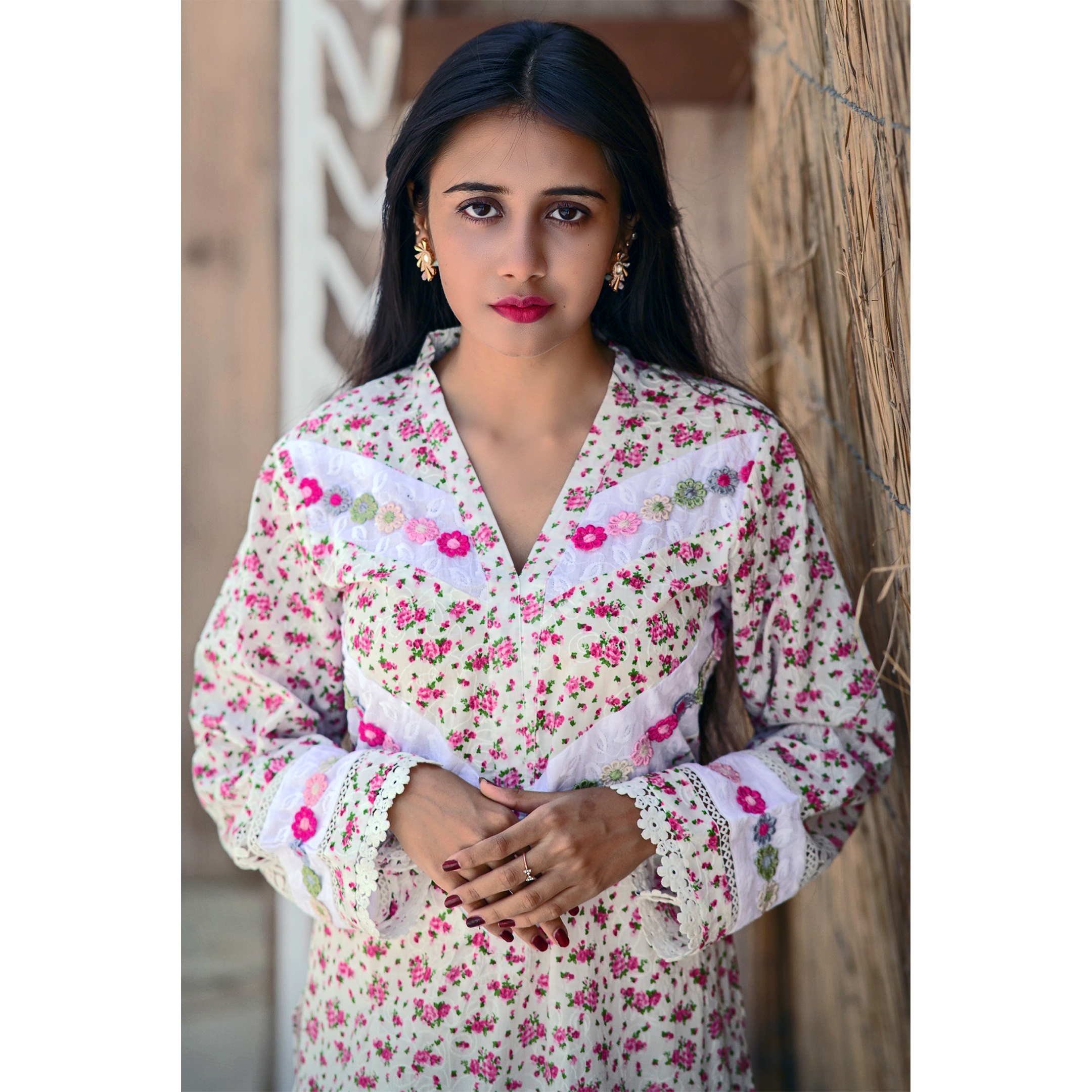 Floral Print(2 Piece Stitched)