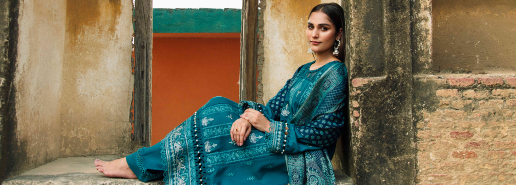 3 Piece Lawn Dress