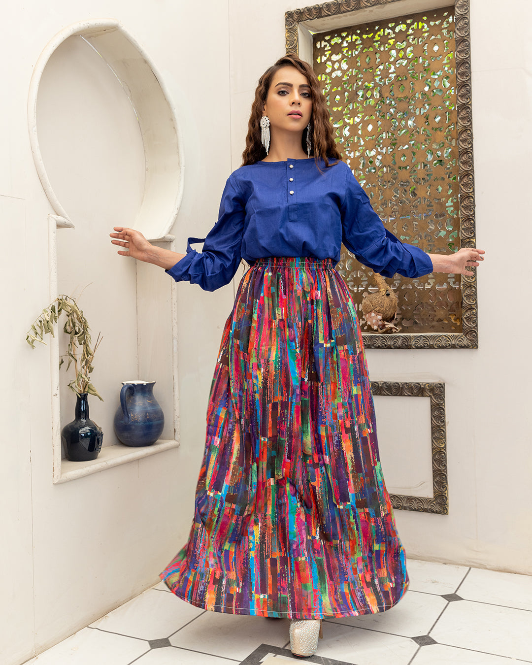 Pakistan Skirt And Top Dresses Designer Skirts Women's Skirt