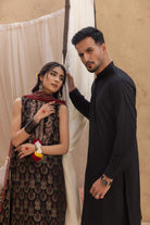 Ishq - Embroidered Jacquard - IS - 01