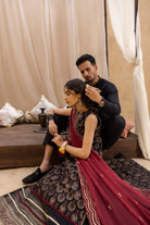Ishq - Embroidered Jacquard - IS - 01