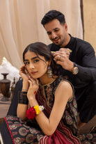 Ishq - Embroidered Jacquard - IS - 01