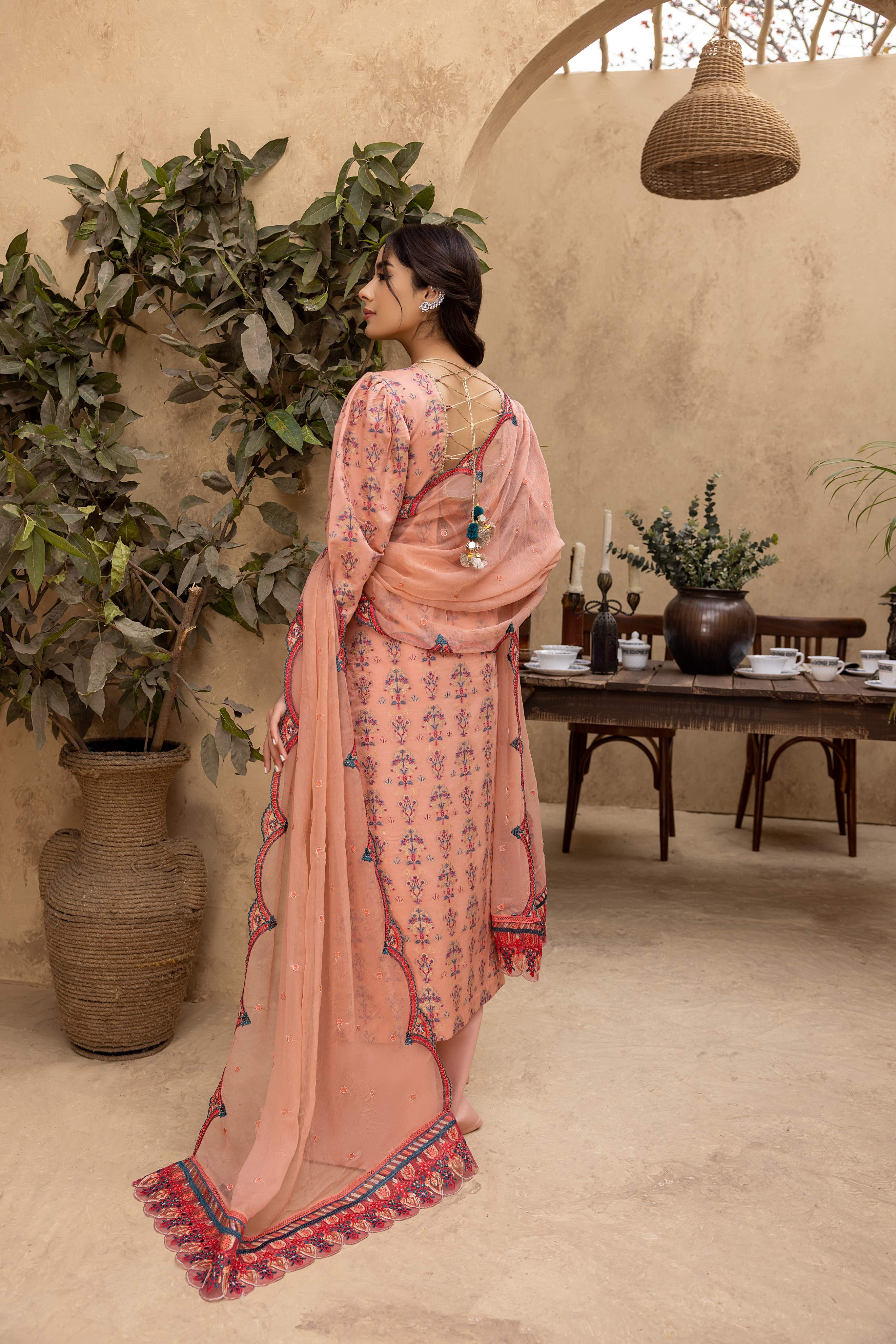 Ishq - Embroidered Jacquard - IS - 04