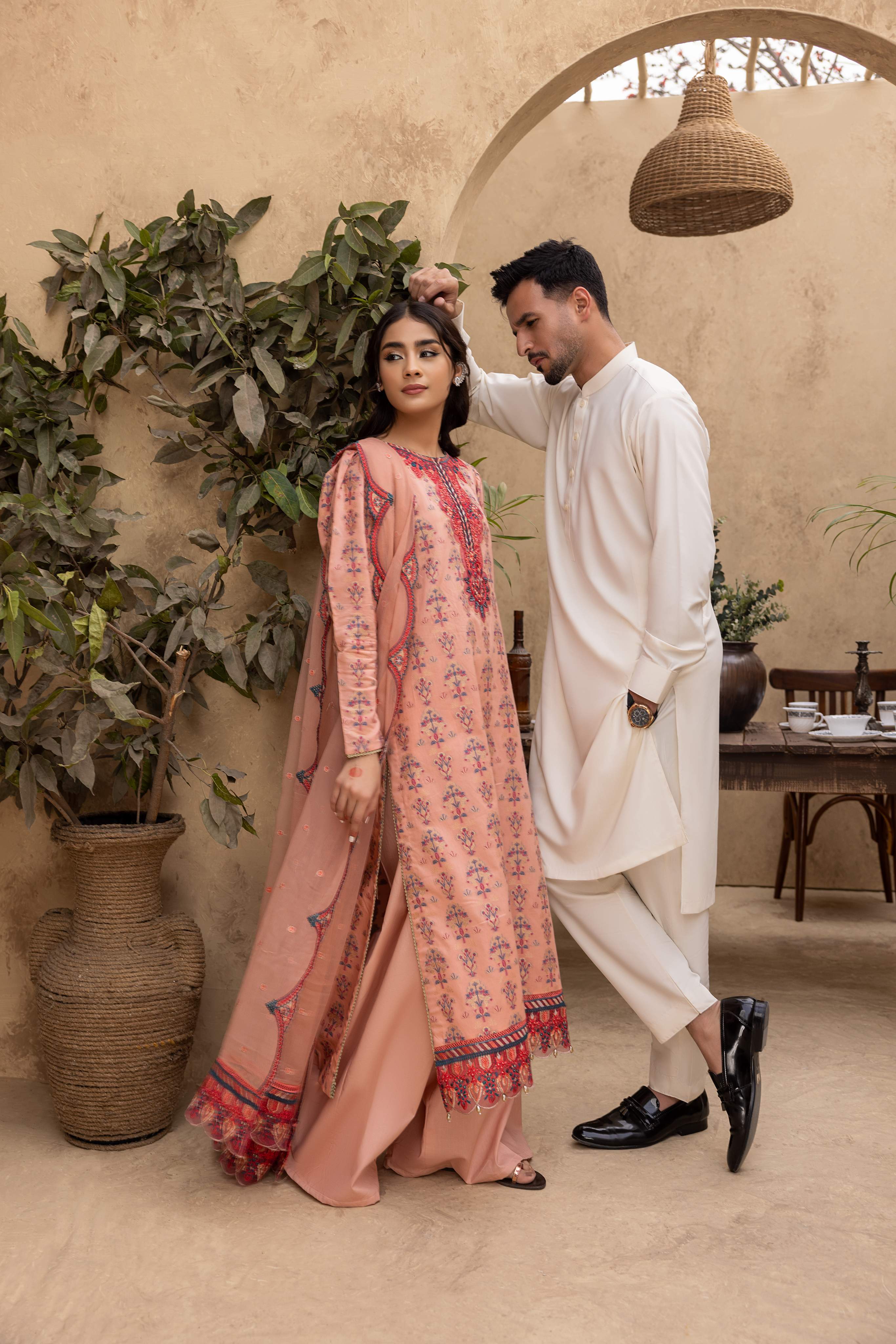 Ishq - Embroidered Jacquard - IS - 04