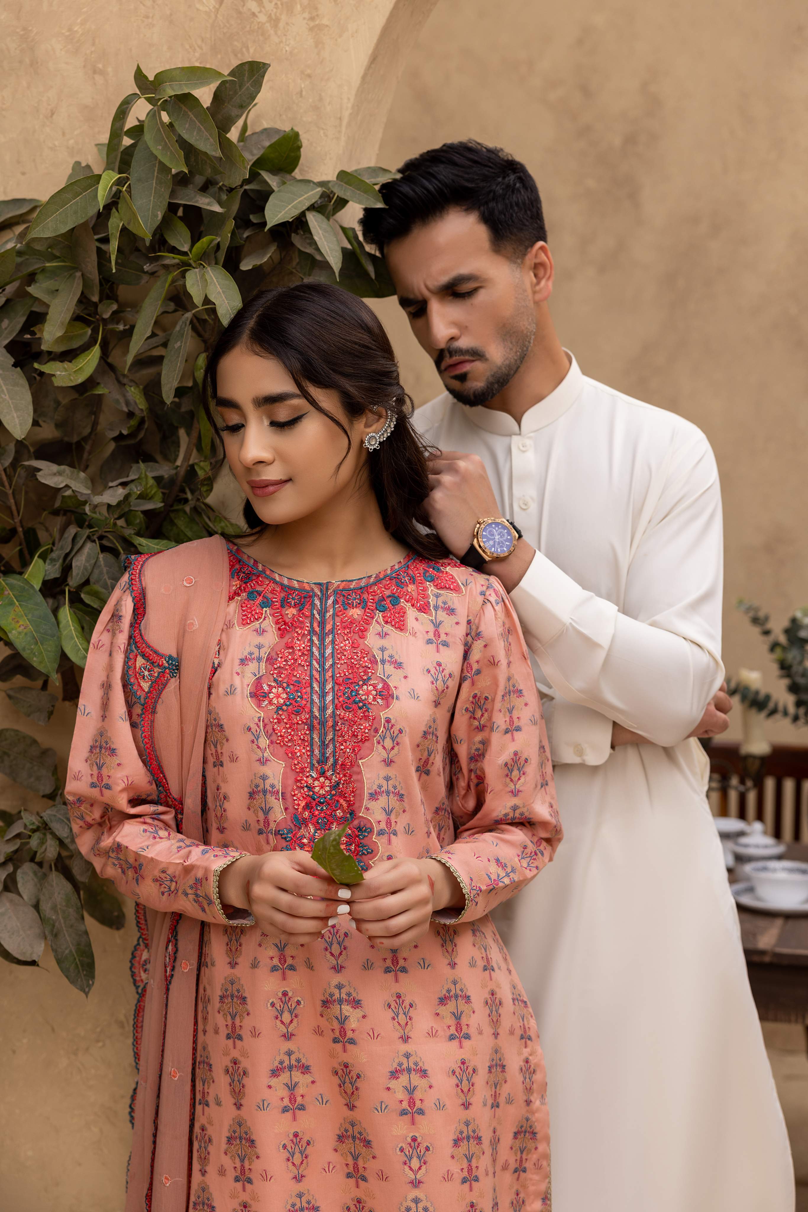Ishq - Embroidered Jacquard - IS - 04