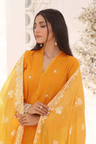 3 Piece Stitched - Mari Gold